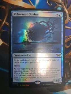 Abhorrent Oculus Duskmourn: House of Horror Foil - Image 2