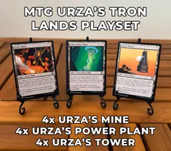 MTG Tron Lands Playset (12) - Urza's Tower, Mine, Power Plant - Modern Matching - Image 1