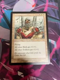 MTG - AVEN BRIGADIER - RARE - ONSLAUGHT - LP - Image 1