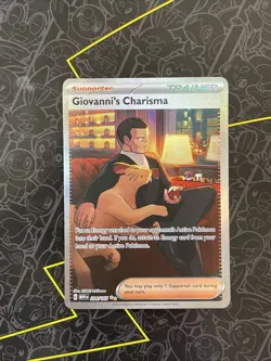 Giovanni's Charisma 204/165 - 151 - Pokemon TCG - Image 1