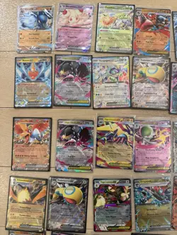 Lot of 62 Assorted ENGLISH Pokemon EX - MEG, PLF, DRI, JTG, SSP, PRE, PAF - Image 2