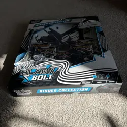 Pokemon TCG Scarlet & Violet Black Bolt - Binder Box - slight tear on box - Image 4