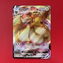 Eevee VMAX SWSH087 | SWSH Black Star Promo | NM English Pokemon TCG - Image 1