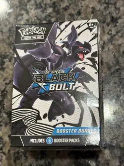 Pokemon Scarlet & Violet Black Bolt Booster Bundle Box English 2025 Zekrom - Image 1