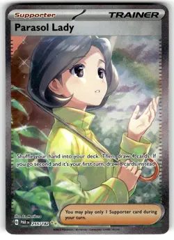 Pokemon Paradox Rift Parasol Lady 255/182 Special Illustration Rare - Image 1