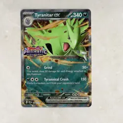 Tyranitar Ex Stamped Promo 064/131 Prismatic Evolutions Pokemon - Image 1