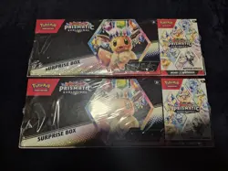 x2 Sam’s Club Pokemon Prismatic Evolutions Surprise Box & Booster Bundle - Image 1