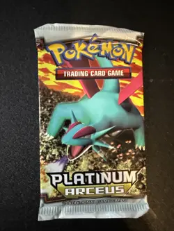 Pokemon Platinum Arceus Booster Pack Sealed 2009 Diamond & Pearl Era 820650105104 - Image 1