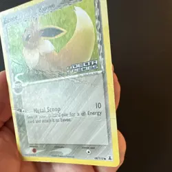 Pokemon Eevee EX Delta Species #68/113 English 2005 Reverse Holo stamped - Image 2