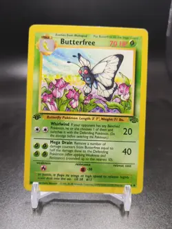 Pokemon TCG Butterfree Jungle 33/64 1st Edition - Image 1