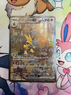 Pokemon SV: Scarlet & Violet 151 Alakazam ex 201/165 - Image 1