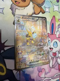 Pokemon SV: Scarlet & Violet 151 Alakazam ex 201/165 - Image 2