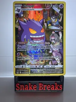 Pokemon Gengar TG06/TG30 Lost Origin Trainer Gallery Full Art Holo 120 HP - Image 1