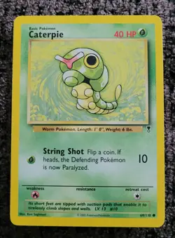 Pokemon Legendary Collection Set COMMON Caterpie 69/110 NM - Image 1