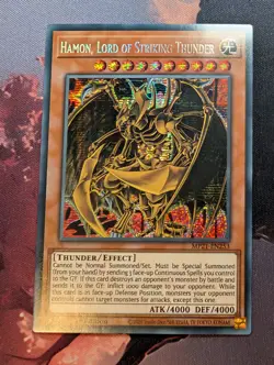 Yu-Gi-Oh - Hamon, Lord of Striking Thunder - MP21-EN253 - Prismatic Secret Rare - Image 1