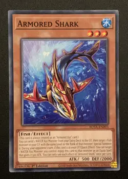Armored Shark - ROTA-EN003 - Common - 1st Edition - Yugioh TCG - Image 1