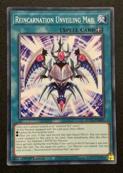 Reincarnation Unveiling Mail - ROTA-EN049 - Common - 1st Edition - Yugioh TCG - Image 1