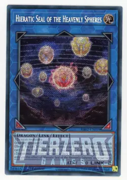 Yugioh RA02-EN039 - Hieratic Seal of the Heavenly Spheres - Secret Rare - Image 1