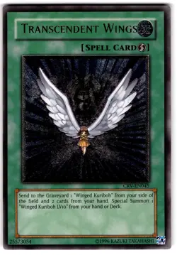 YUGIOH TRANSCENDENT WINGS ULTIMATE RARE NM CRV-EN045 - Image 1