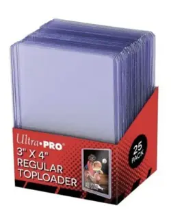 50 x Stuck Ultra Pro Toploader Karten-Hulle Hullen Magic YuGiOh TCG NEU - Image 1