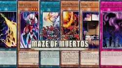 Yugioh Maze of Muertos MZMU 1st Edition Rare MINT - Image 1