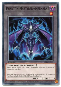 Yu-GI-OH Phantom Martyrer Spielmarke Common SDSA-DE047 NEU! - Image 1