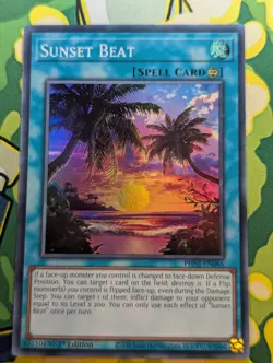 Yugioh! Sunset Beat - PHNI-EN086 - Super Rare 1st Edition NM - Image 1