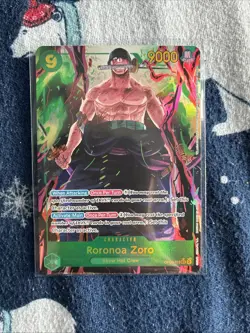 Roronoa Zoro (Alternate Art) OP06-118 Wings of the Captain Foil - Image 1