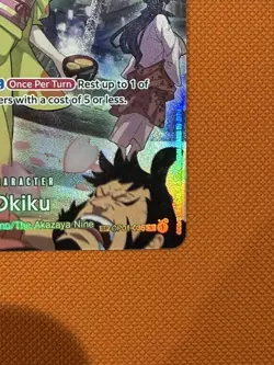One Piece CCG Okiku SP OP01-035 RARE - ENGLISH NM - Image 5