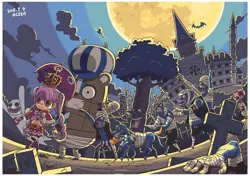 ONE PIECE kumashi perona bats castle grave Custom Gaming Mat Desk 3063 - Image 1