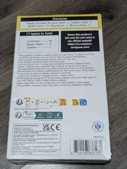 One Piece Starter Deck Egghead English St-29 Factory Sealed NEW - Image 2