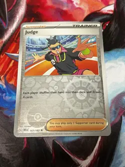 Judge (Reverse Holo-Foil) - Pokemon TCG Card - Destined Rivals DRI #167/182 - Image 1