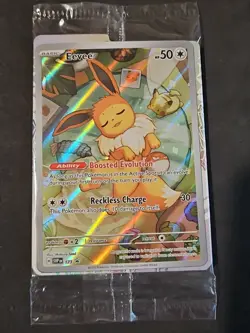 Pokemon TCG Eevee 173 Holo Promo Prismatic Evolutions Sealed Card (1B) - Image 1