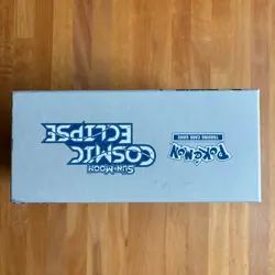 Pokemon Sun & Moon Cosmic Eclipse EMPTY Card Storage Elite Trainer Box ETB - Image 2