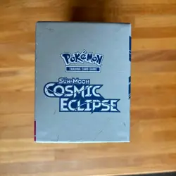 Pokemon Sun & Moon Cosmic Eclipse EMPTY Card Storage Elite Trainer Box ETB - Image 5