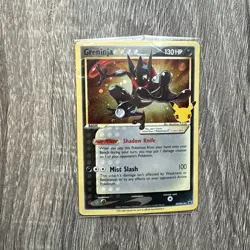 Greninja Black Star Promo- SWSH144 Celebrations Promo Card- New & SEALED - Image 2