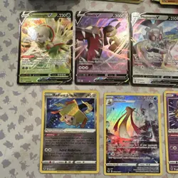 Pokemon cards bundle job lot | Silver Tempest | No Duplicates x120 - Image 2