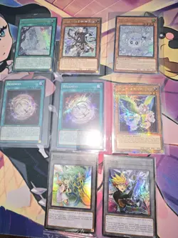 Yugio Tcg Lot 8 Cards , Sealed Tokens , Mulcharmy, Regenesis - Image 1