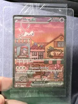 Mew ex 053 Sv: Scarlet & Violet Promo Cards Holo SEALED - Image 1