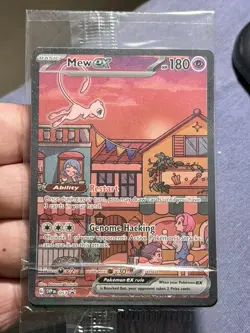 Mew ex 053 Sv: Scarlet & Violet Promo Cards Holo SEALED - Image 4