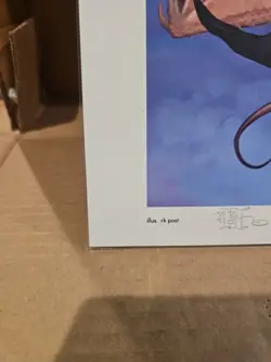 Signed Magic The Gathering Hallow Specter Print And Card - Image 3