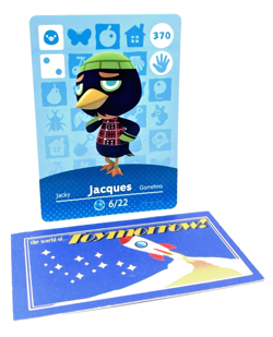 Animal Crossing Nintendo Amiibo - JACQUES #370 - Series 4 Authentic Card - Image 1