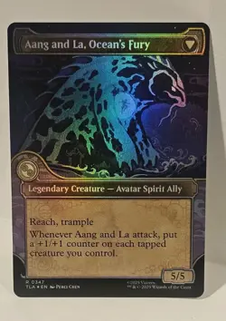 Magic The Gathering - Aang, Swift Savior Showcase FOIL - 347 Avatar Airbender - Image 4