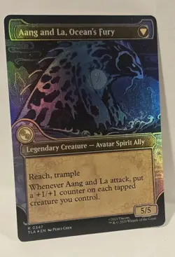 Magic The Gathering - Aang, Swift Savior Showcase FOIL - 347 Avatar Airbender - Image 5