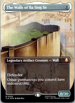 The Walls of Ba Sing Se (Borderless) M Avatar: The Last Airbender 329 NM FOIL - Image 1