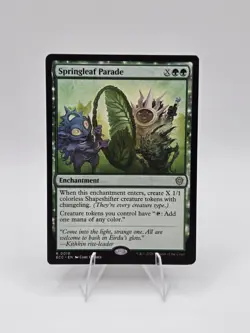 Springleaf Parade Commander: Lorwyn Eclipsed Regular Near Mint - Image 1