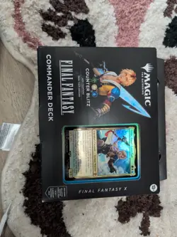 MTG Magic: The Gathering Final Fantasy X Commander Deck Counter Blitz Tidus New - Image 1