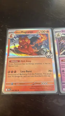 Pokemon TCG Holo Card Lot - Ethan’s Magcargo, Charmander (Reverse Holo) - Image 4