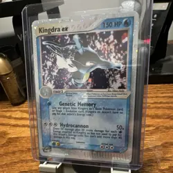 Pokemon TCG Kingdra ex Dragon Holo Ultra Rare 92/97 2003 - Image 3