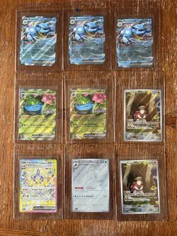 Lot Of 9 Pokemon Stellar Crown Cards! Pack Fresh! Bid Now! 💎🏁🏆😀 - Image 1